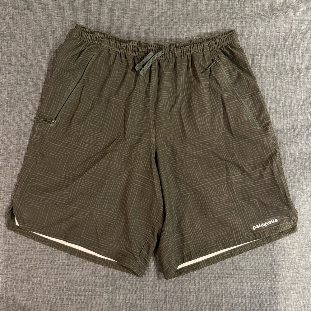 Patagonia Multi Trail Green Shorts Men’s Sm